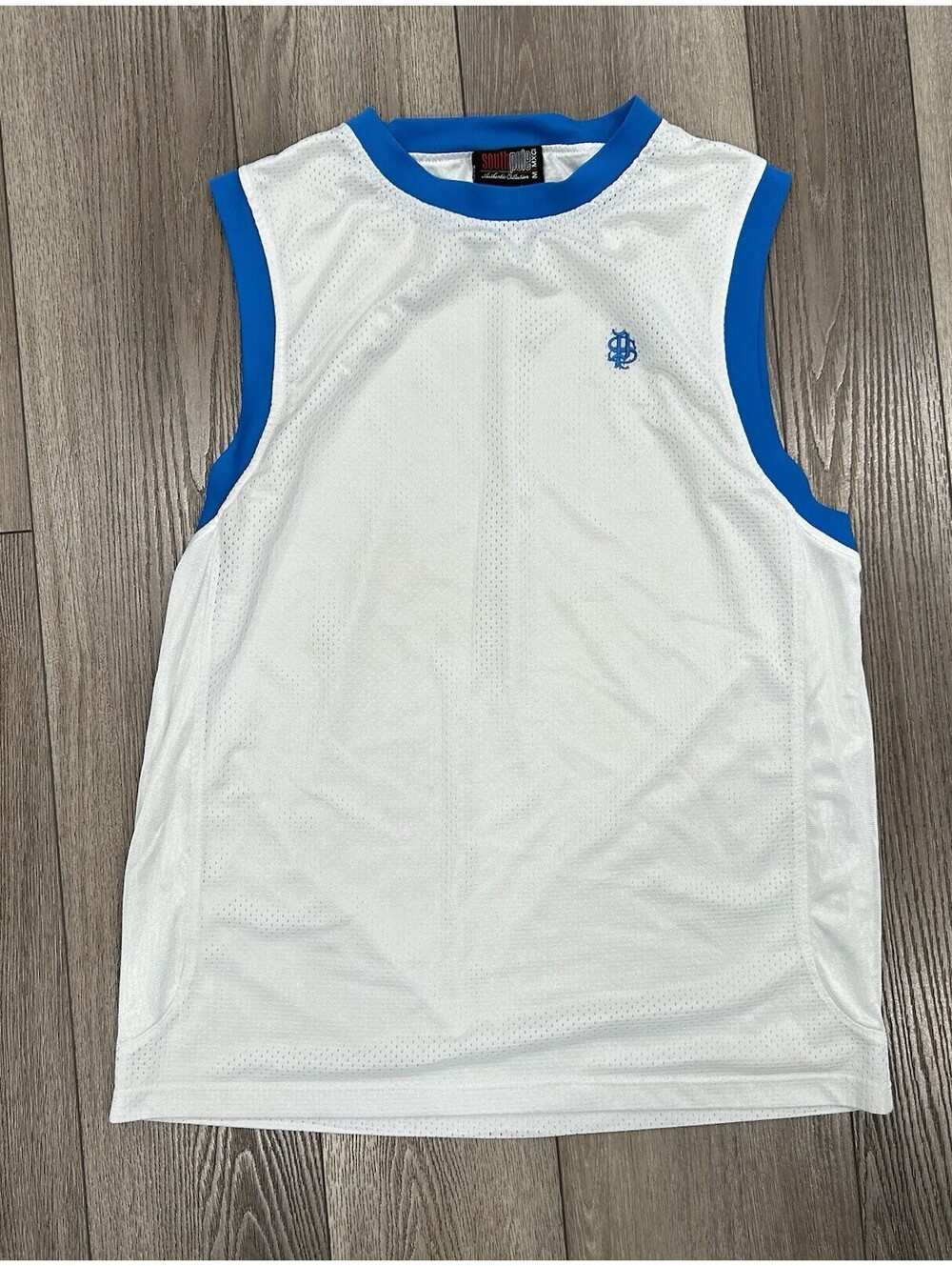 Vintage South Pole Official First Team Collection White Jersey Size XL